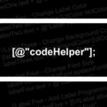 [@"codeHelper"] - Xcode Tutorials