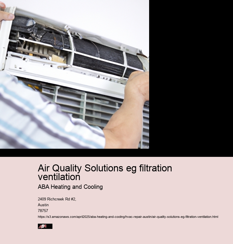 Air Quality Solutions eg filtration ventilation