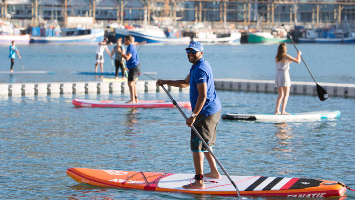 SUP Cape Town Waterfront Stand Up Paddle boarding rentals 30 min