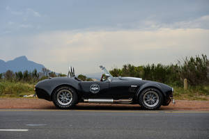 Cobra Experience - Sundowner Self Drive - Black With Silver Stripes
