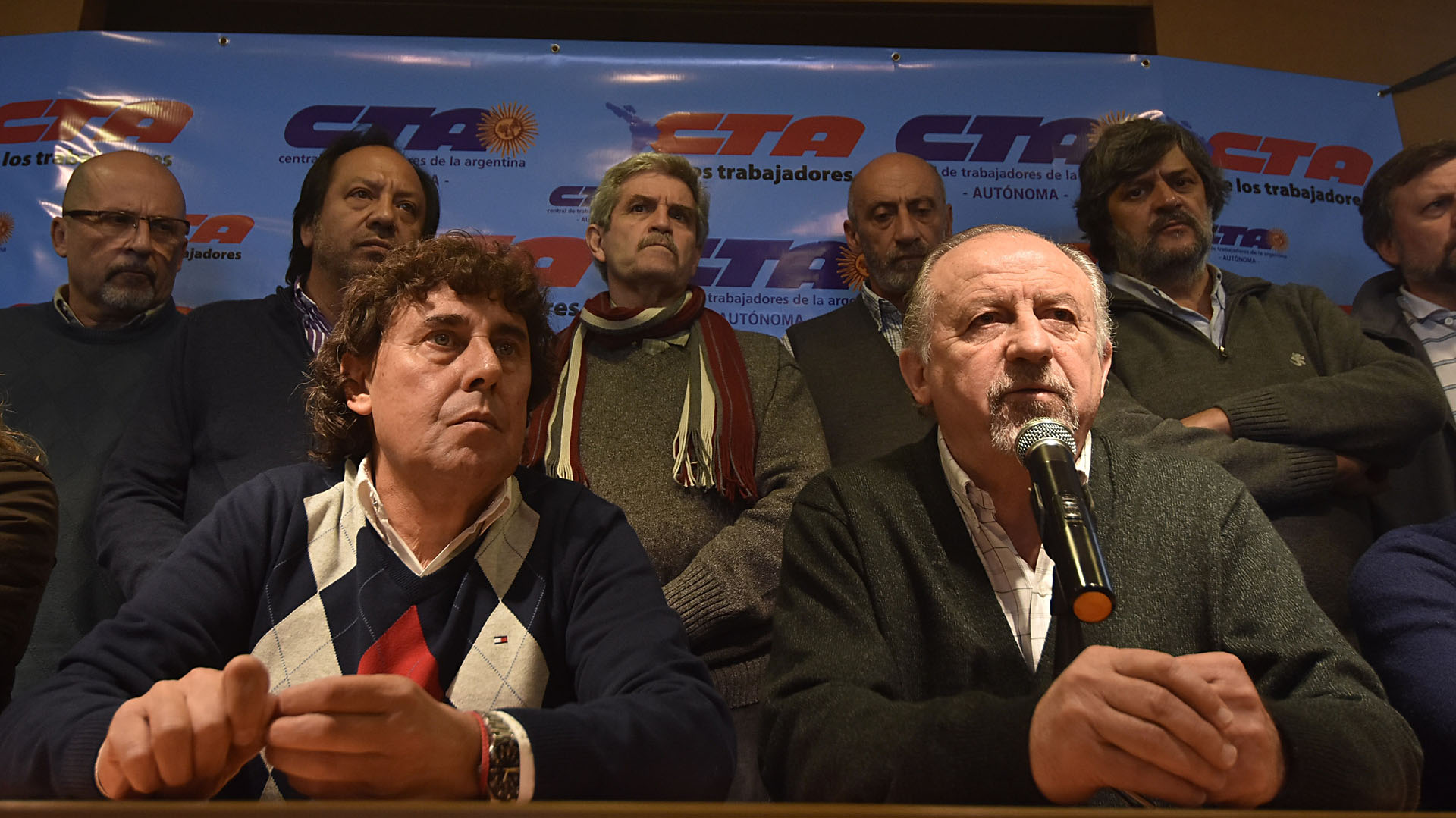 Pablo Micheli y Hugo Yasky (DyN)