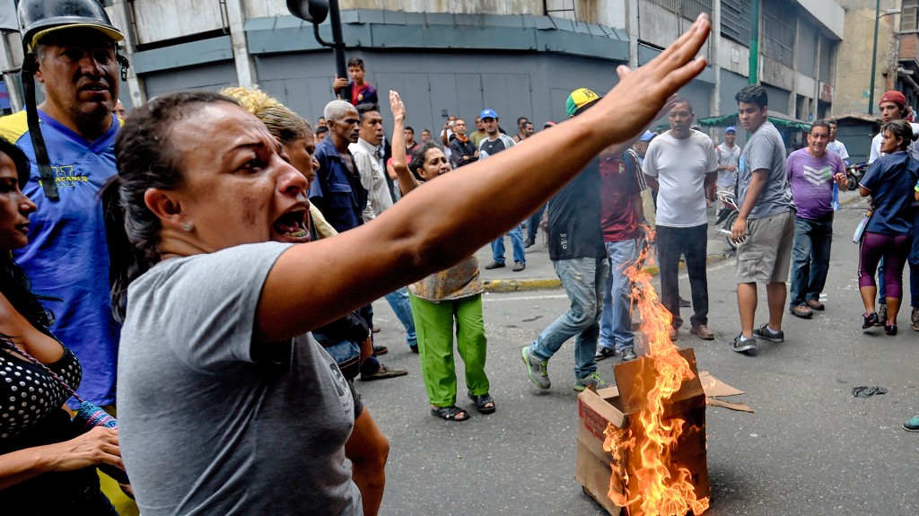 Protestas contra el régimen de Nicolás Maduro (AFP)