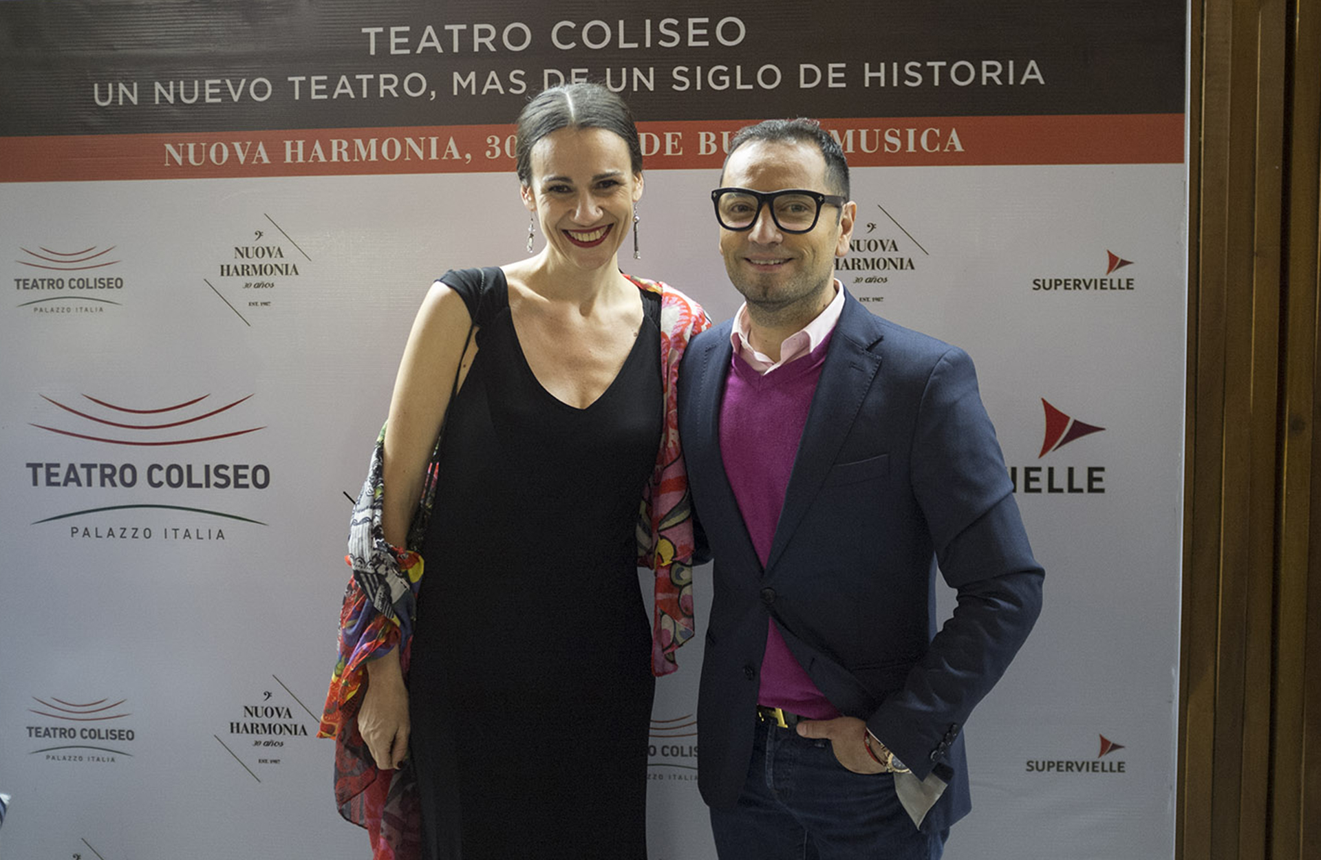 Elissabeta Riva y Fabián Medina Flores