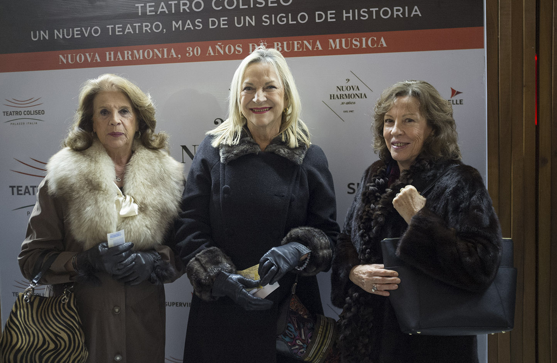 Lidia Mandil, Patricia Ezcurdia y Susana Pontiggia