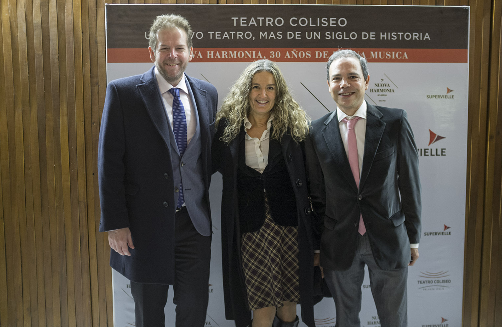Fernando Schapire, Marcela Ashley y Pedro Ocariz