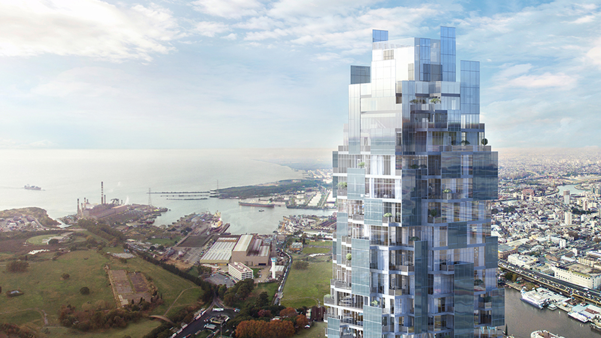 Harbour Tower, la nueva torre de 50 pisos de Puerto Madero