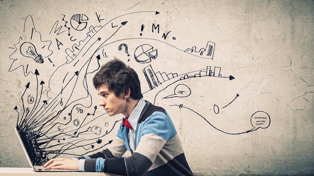 Los jóvenes y la creatividad, el futuro del cual depende la sociedad. (Shutterstock)