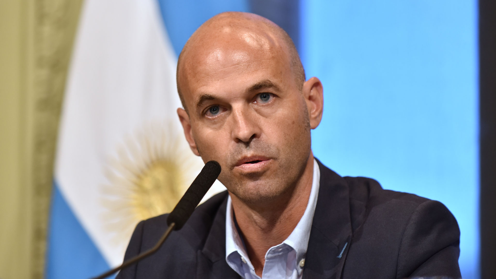 Guillermo Dietrich, ministro de Transporte, se aseguró las primeras partidas para su ambicioso plan de obras de infraestructura vial y ferroviaria (Adrián Escandar)