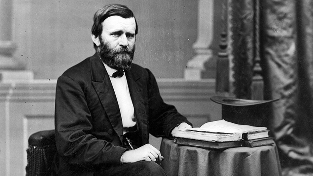 Ulysses Grant, héroe de la Guerra Civil, fue otro militar que saltó a la presidencia