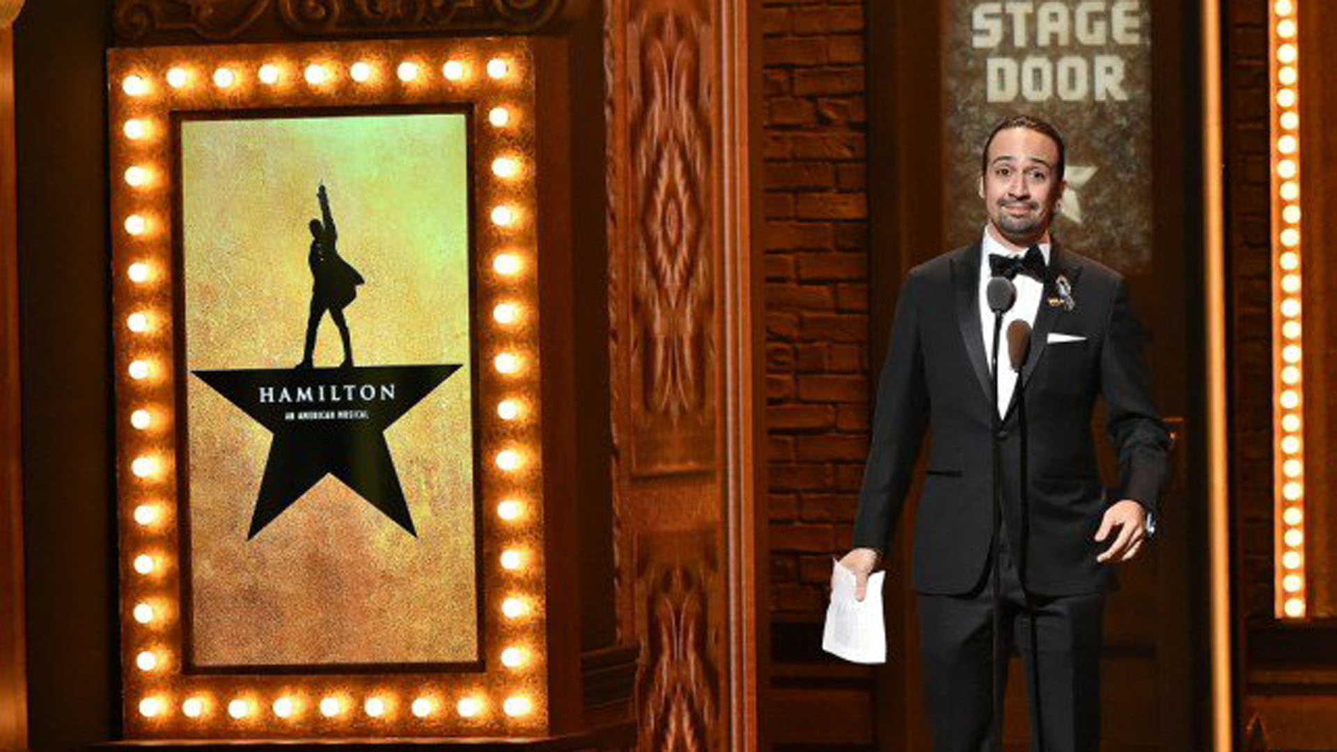 Lin-Manuel Miranda, actor y compositor de “Hamilton”
