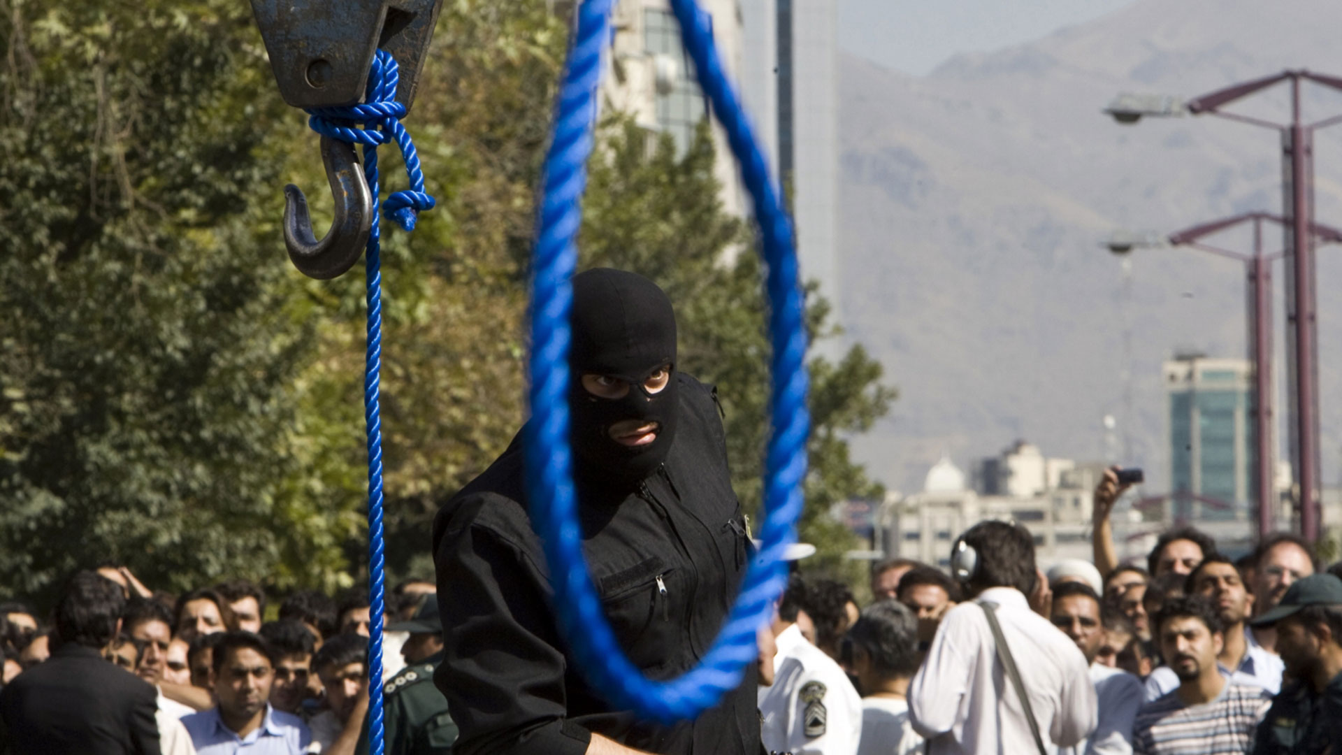 La ejecuciones en la horca son habituales bajo el régimen teocrático iraní