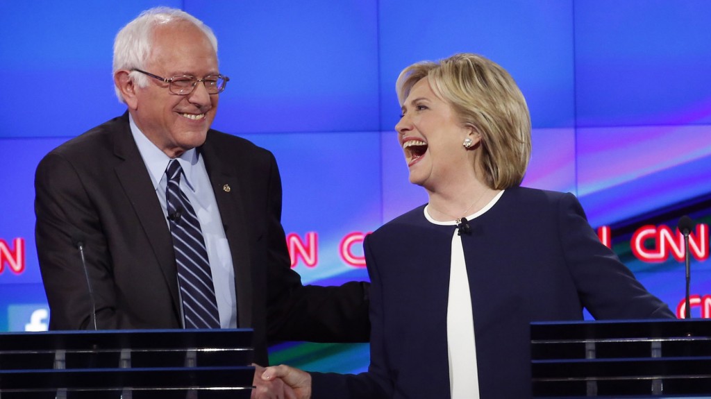 Bernie Sanders Hillary Clinton 1920 2