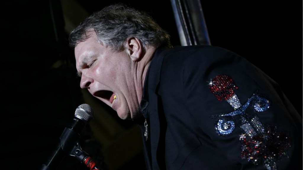 Meat Loaf es conocido por un estilo teatral y operático en sus canciones (AP)