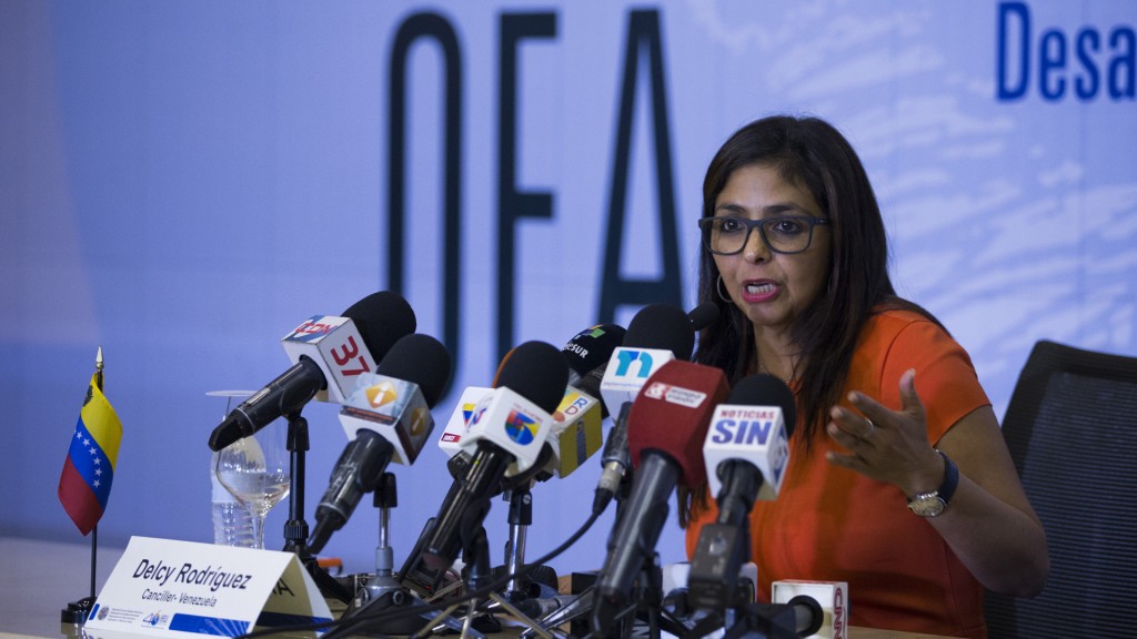 Delcy Rodríguez, canciller venezolana (EFE)