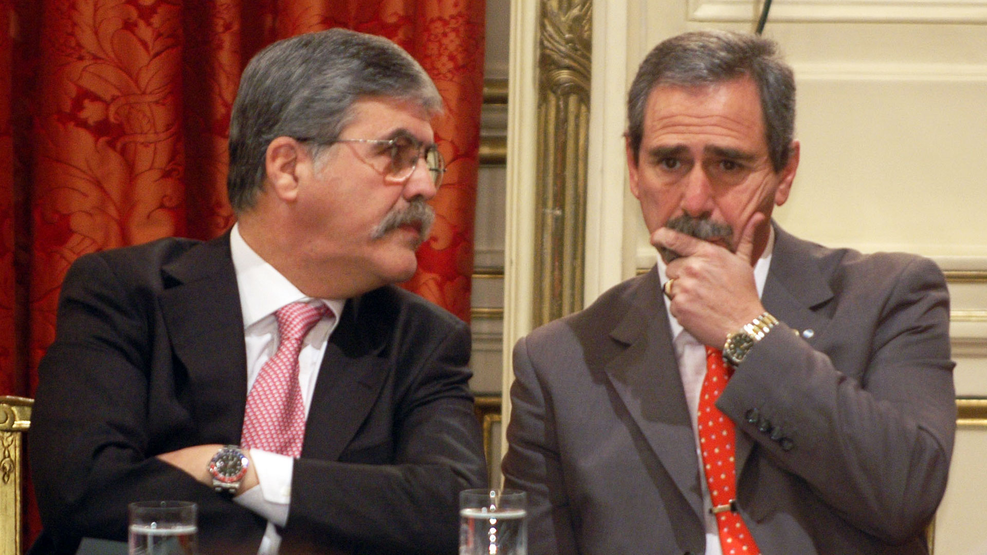 Julio De Vido y Ricardo Jaime