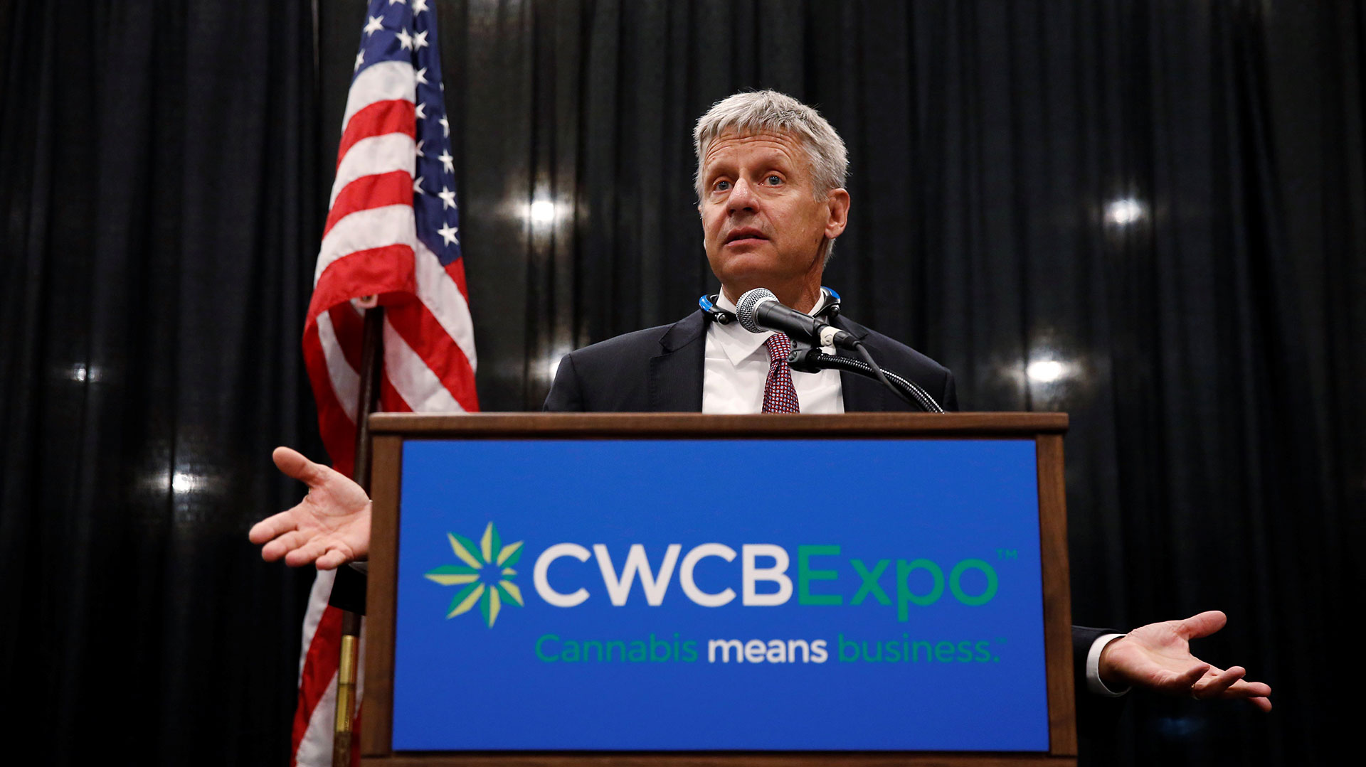 Gary Johnson fue gobernador de Nuevo México. Luego rompió con el partido republicano (Reuters)