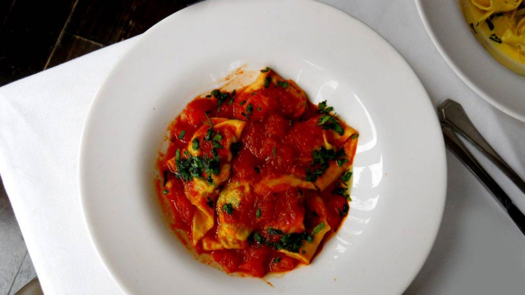Una de las tantas pastas caseras que ofrece Bruni