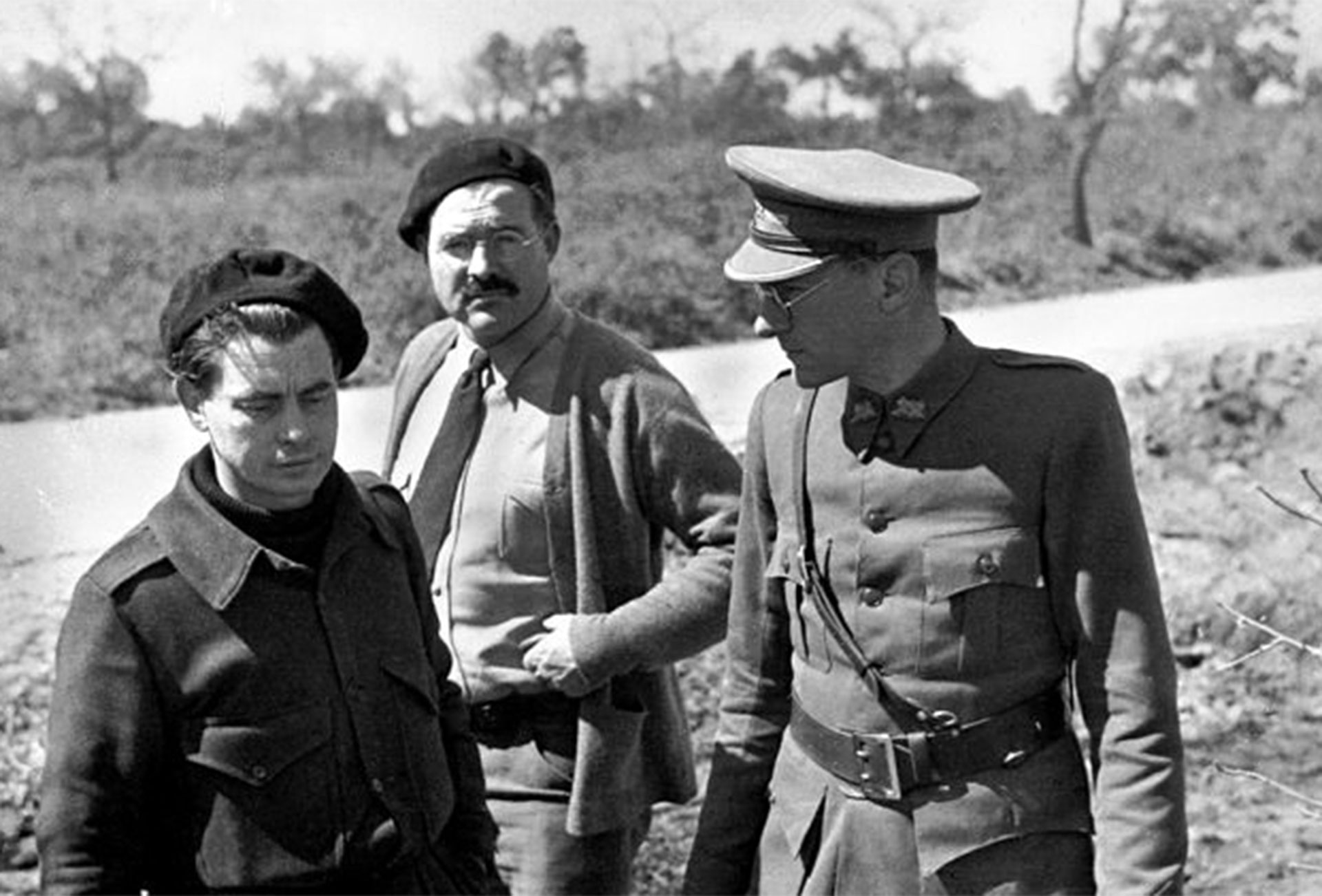 Hemingway cubrió como corresponsal momentos decisivos de la Segunda Guerra.