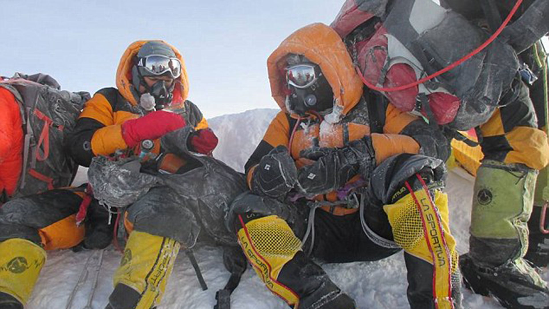 Los Rathod publicaron esta foto en su cuenta de Facebook. Sin embargo, pertenecía a Satyarup Siddhanta, otro escalador que había hecho cumbre en el Everest tiempo atrás