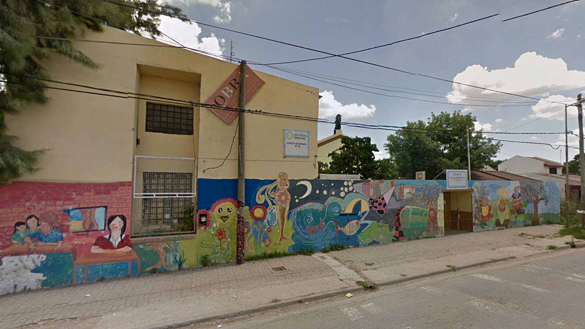 Escuela secundaria N°18 de Zárate (Street View)