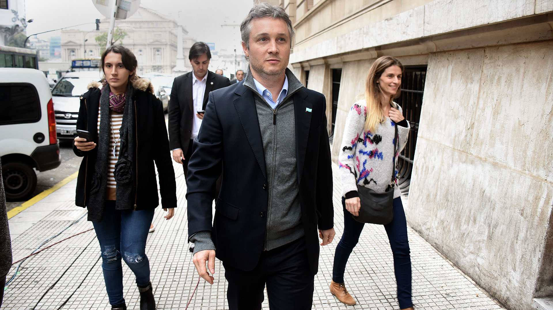De Andreis dijo que el Gobierno no quiere un cobro adicional para ver los partidos (Nicolás Stulberg)