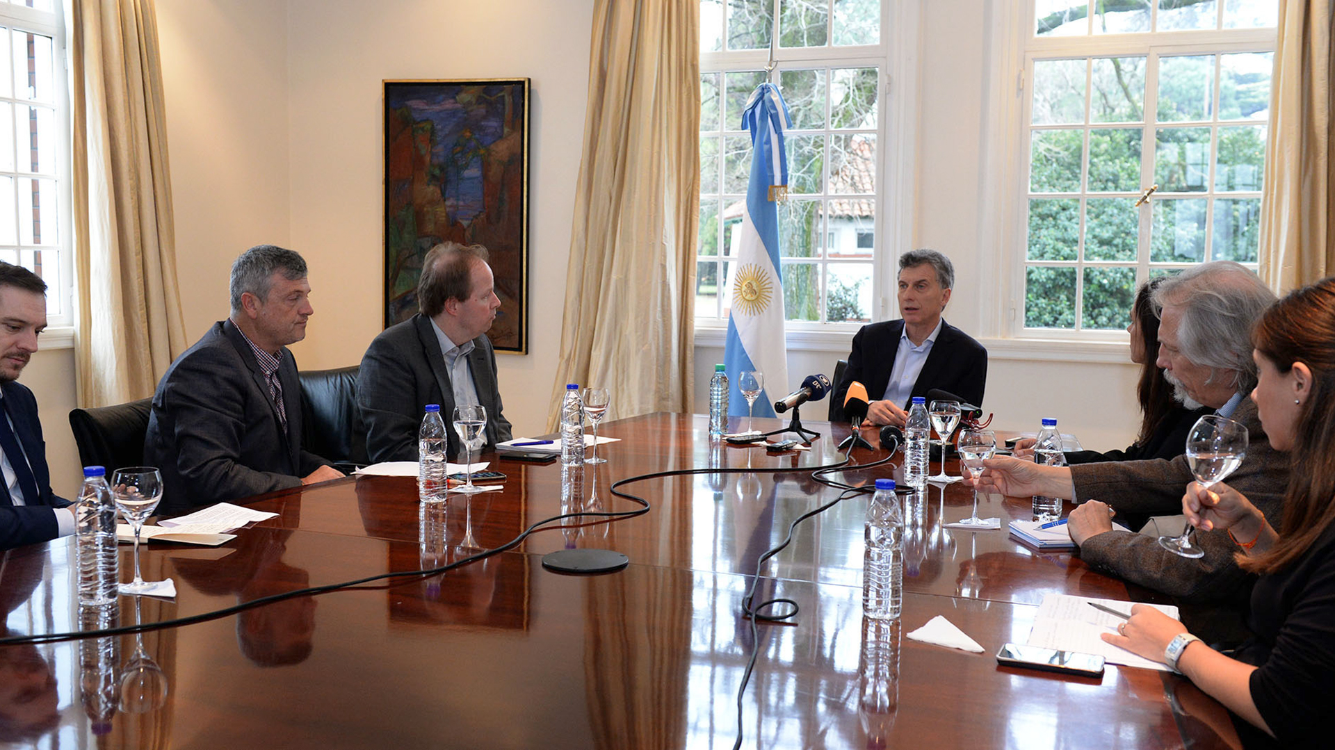 Macri dijo ante medios alemanes que la segunda mitad del año será mejor que la primera (NA)
