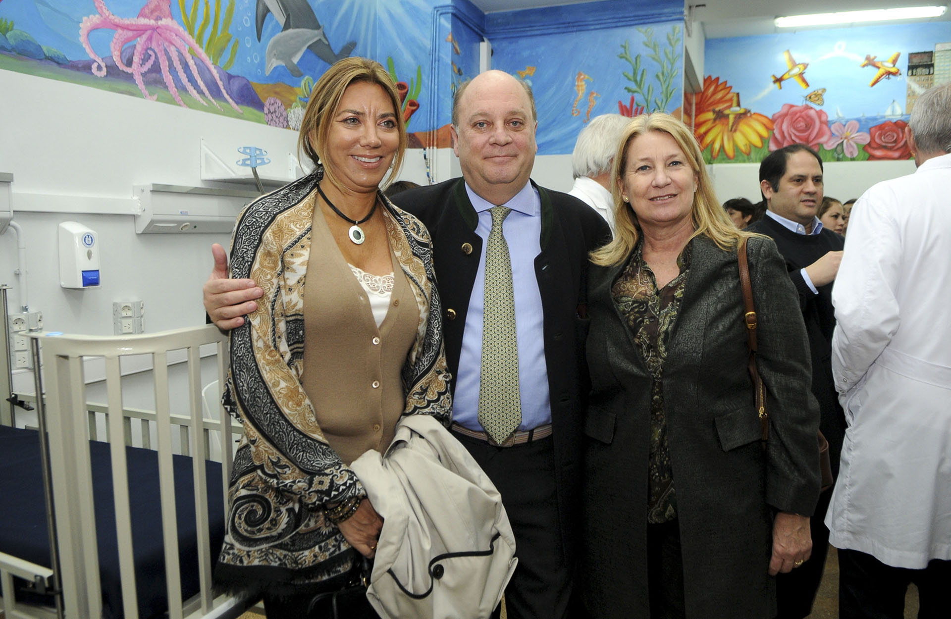 Bettina Bulgheroni, Martín Cabrales y María Taquini de Blaquier