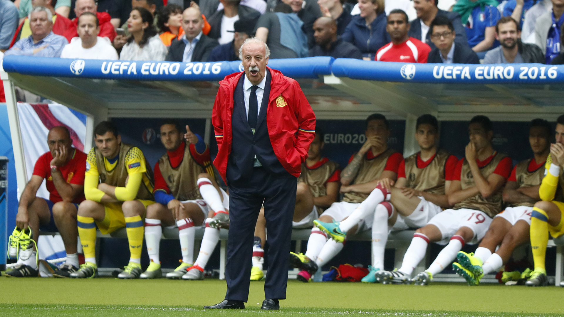 Vicente del Bosque fue dos veces campeón con la selección española (Reuters)