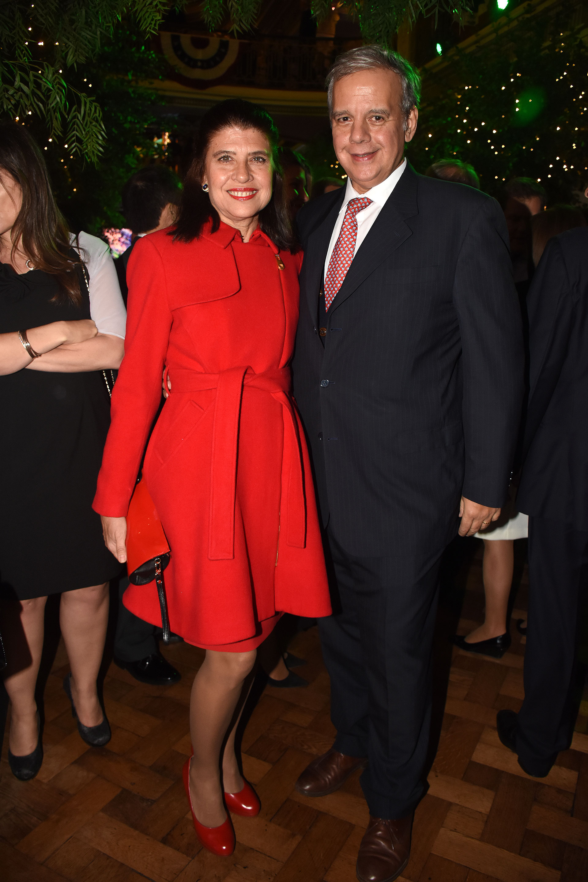 La artista plástica Marta Diez y su marido, el jefe de Neurología del Hospital Alemán, Alejandro Caride