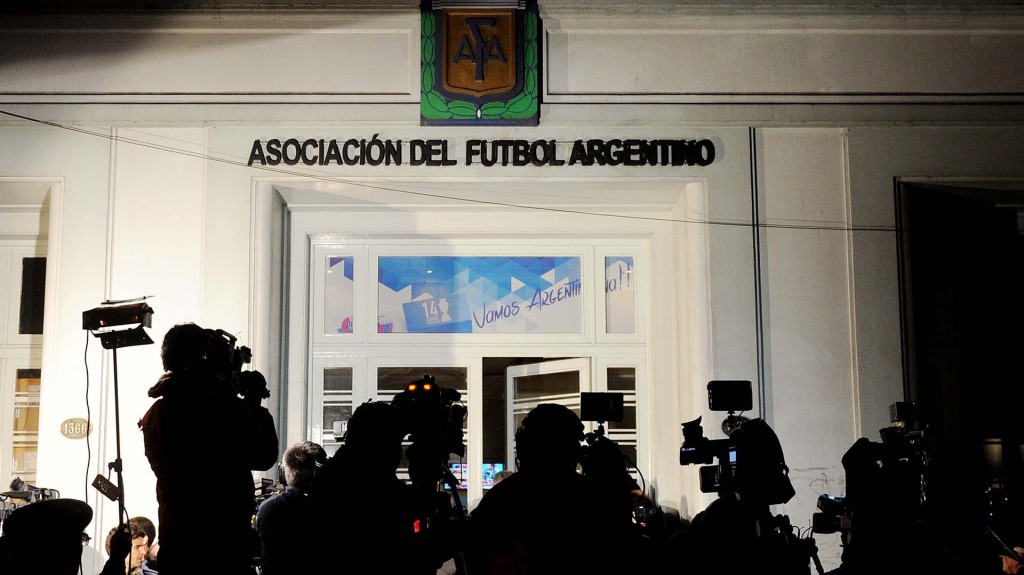 La AFA atraviesa una gran crisis económica y dirigencial (AFP)