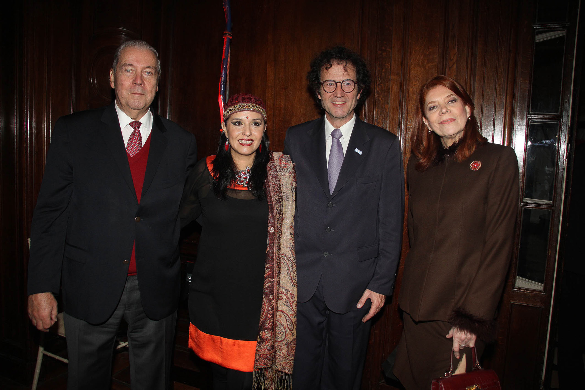 Alejandro Carlos Kipp, Jimena La Torre, Lucas Beccar Varela y Ana Lorenzutti