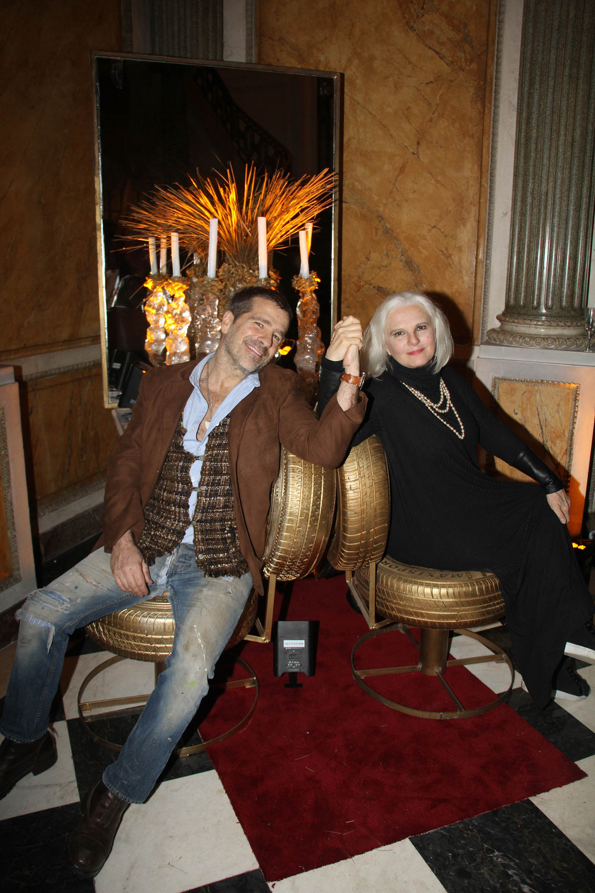 Bony Bullrich y Gloria César