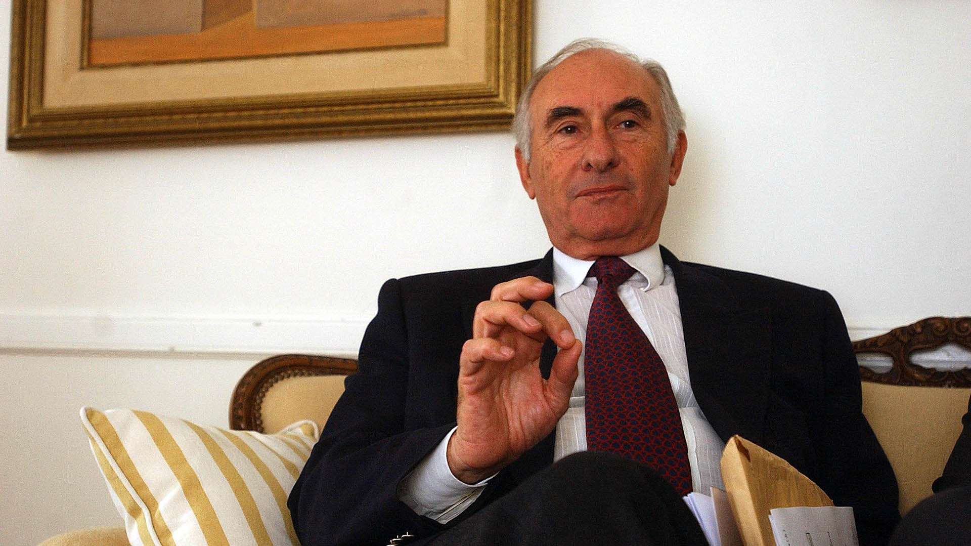 Fernando de la Rúa (Télam)