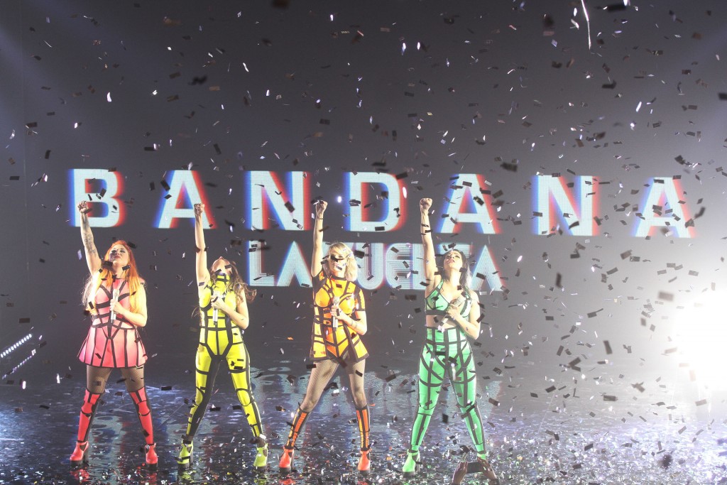 El gran final del show de Bandana