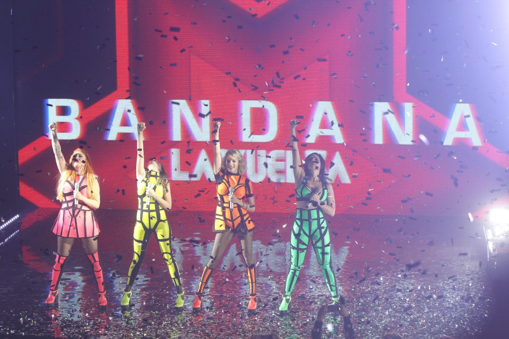 Una fiesta en el show de Bandana