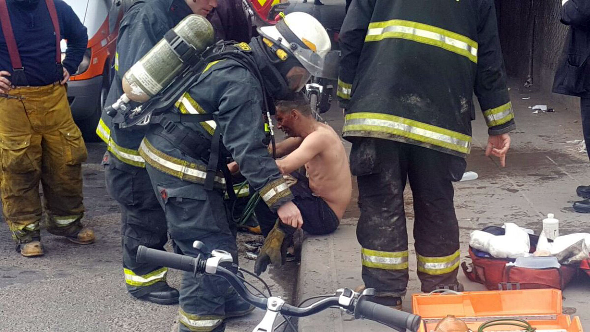 Aún no se sabe la gravedad de las heridas