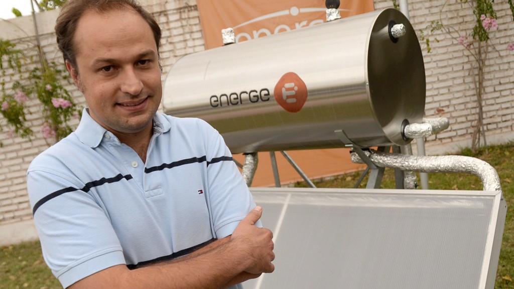 Alexis Atem, gerente de la pyme Energe SA