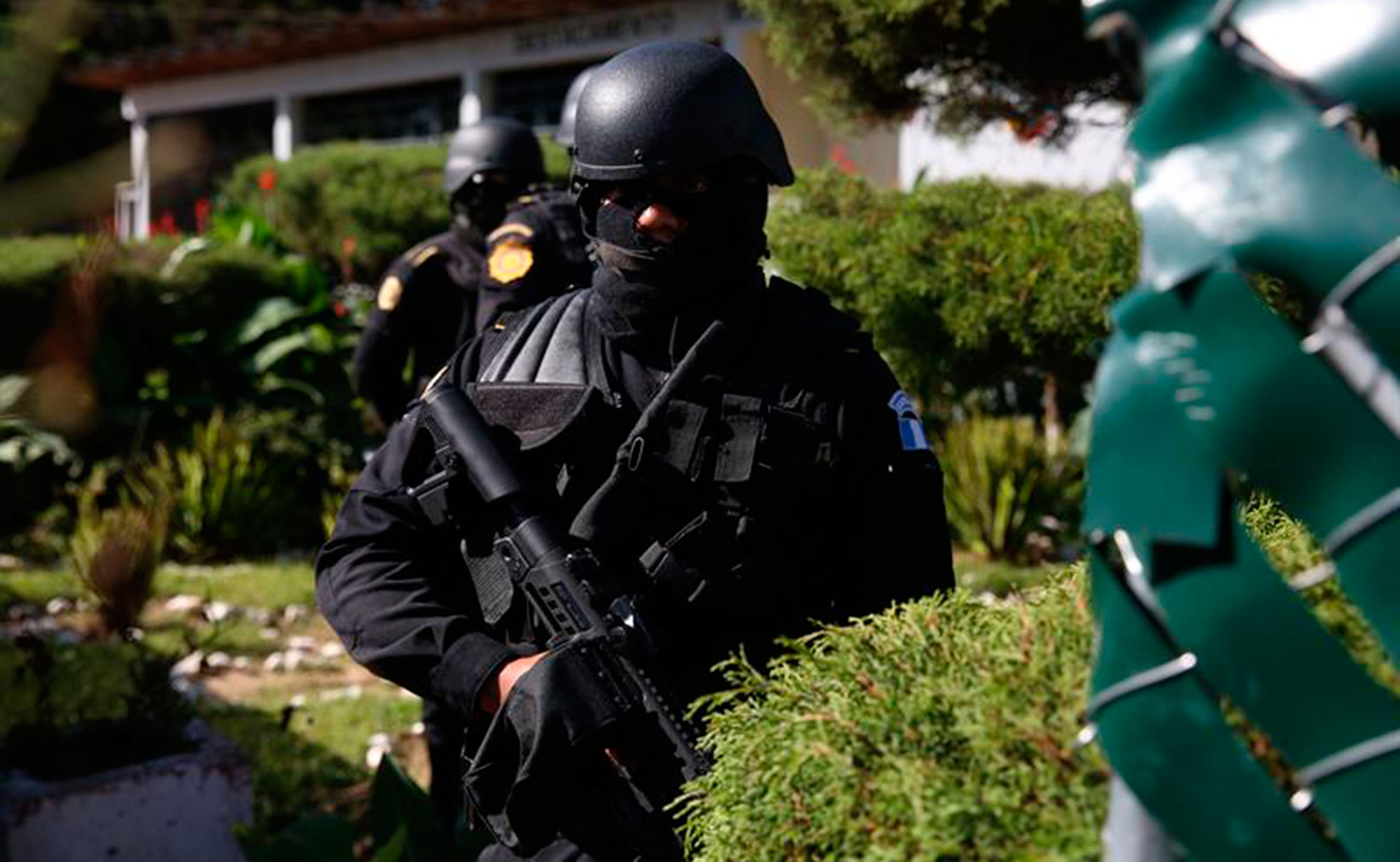 Policía de Guatemala.
