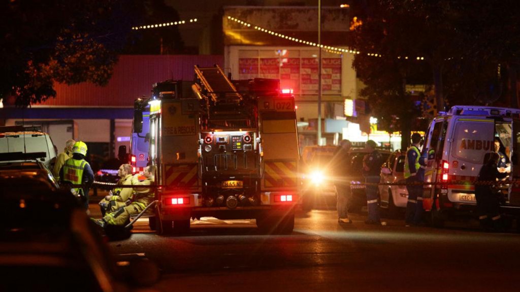La estación de policía de Merrylands, donde se produjo el incidente