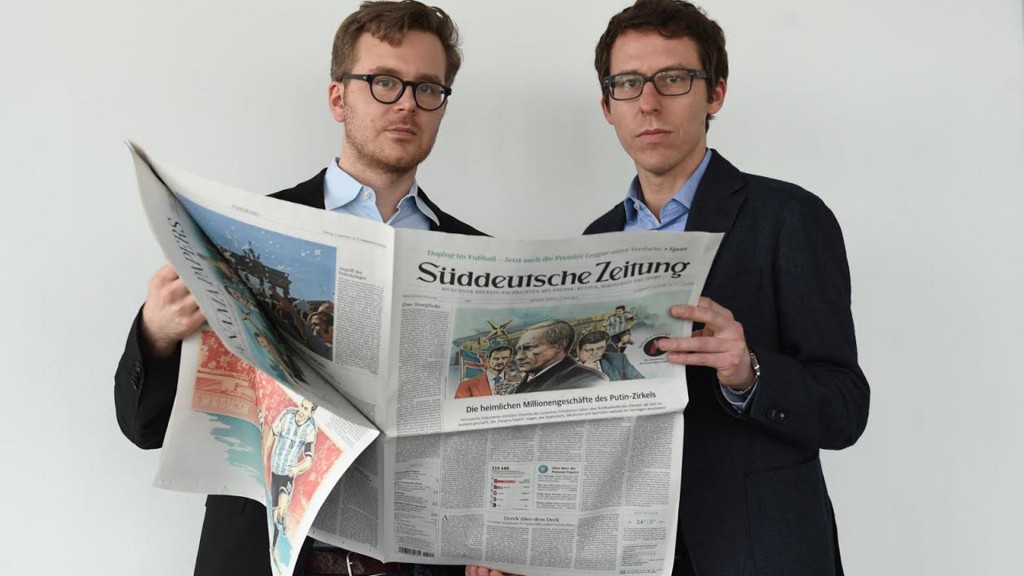 Frederik Obermaier y Bastian Obermayer