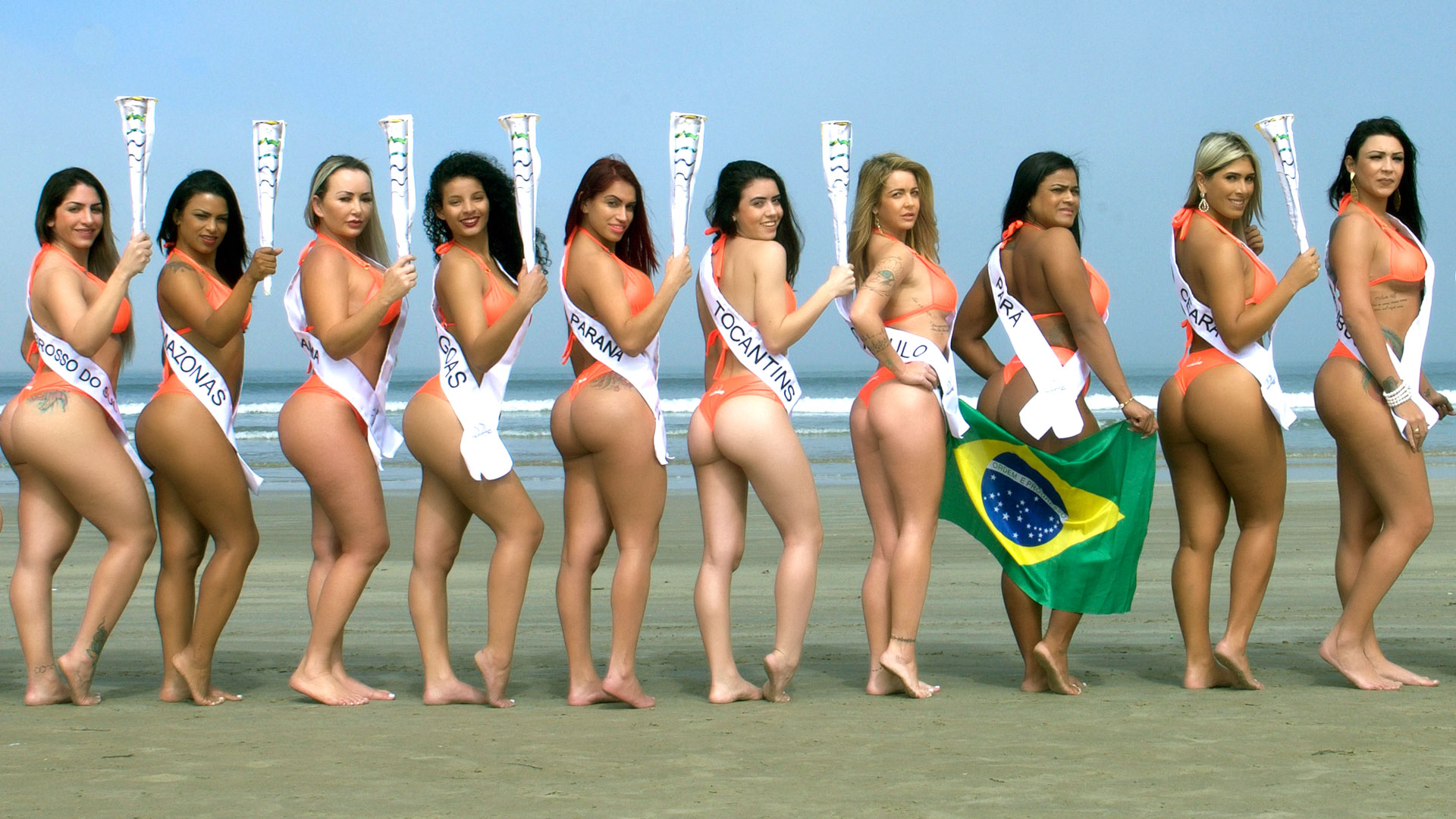 Las Candidatas De Miss Bum Bum Inauguraron Los Juegos Ol mpicos En R o Las Candidatas De Miss Bum Bum Inauguraron Los Juegos Ol mpicos En R o