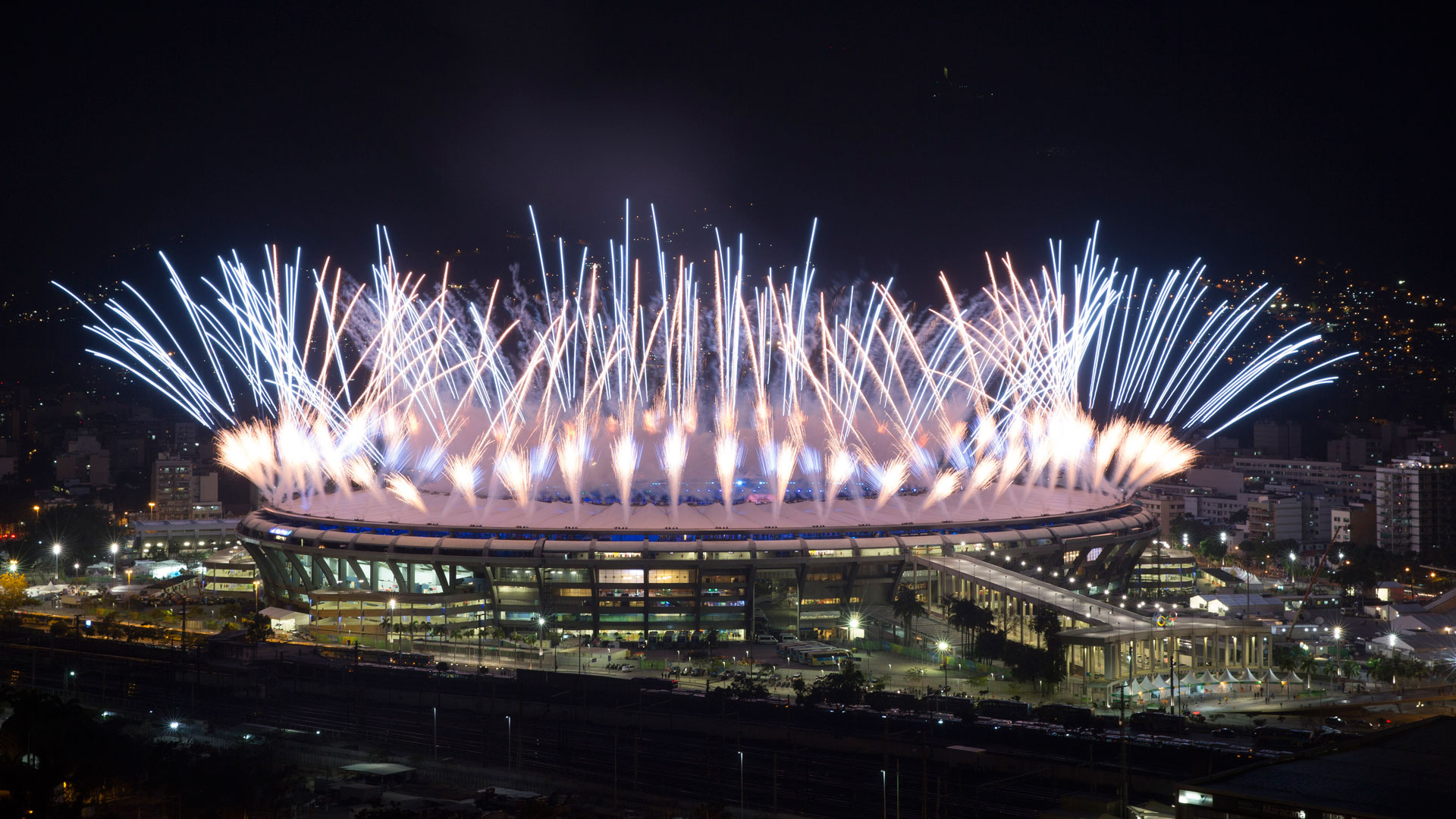 El Maracaná, epicentro de la ceremonia de apertura (AP)