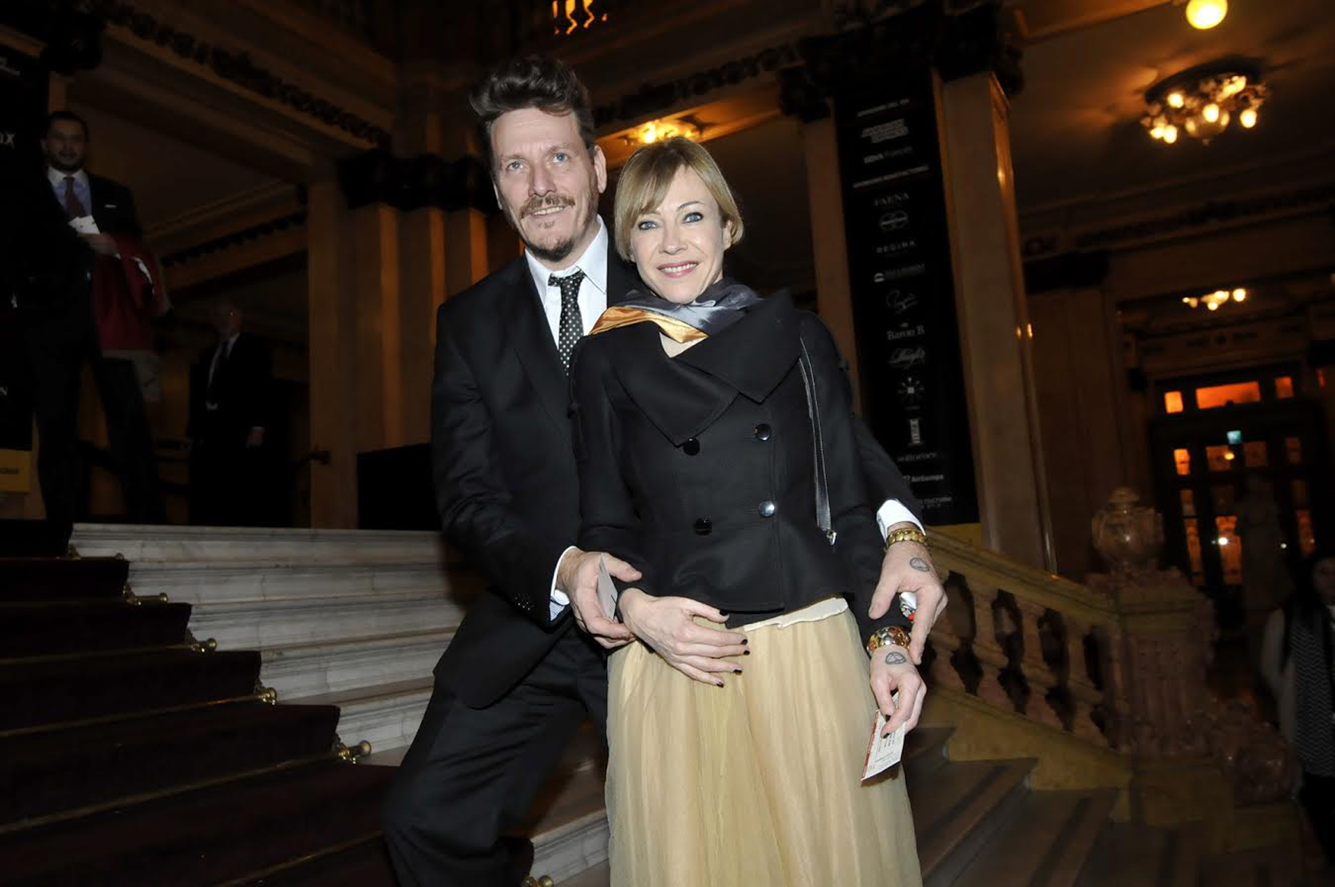 Javier Malosetti y Inés Estevez