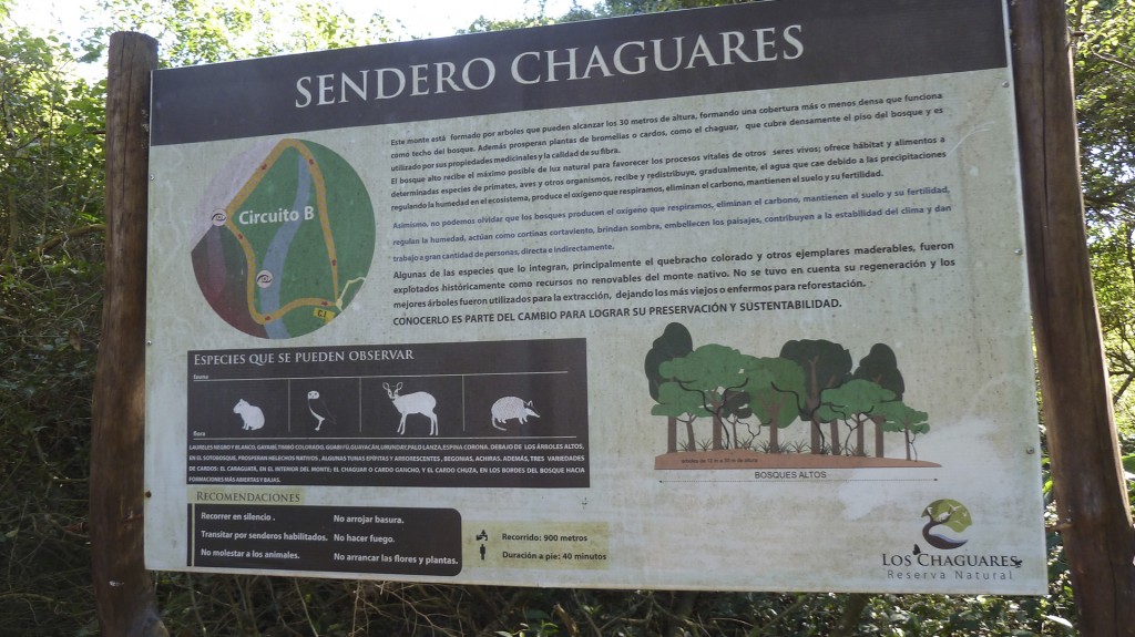Turismo sustentable y actividades de concientización ambiental en la reserva