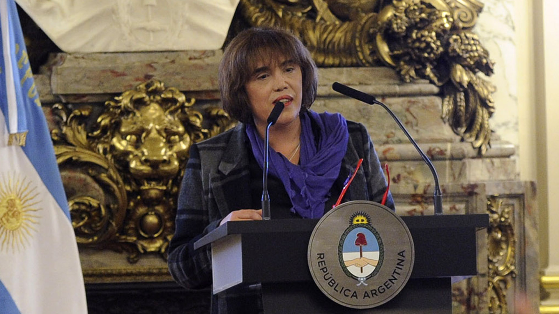 Fabiana Túñez, presidenta del Instituto Nacional de las Mujeres (Télam)