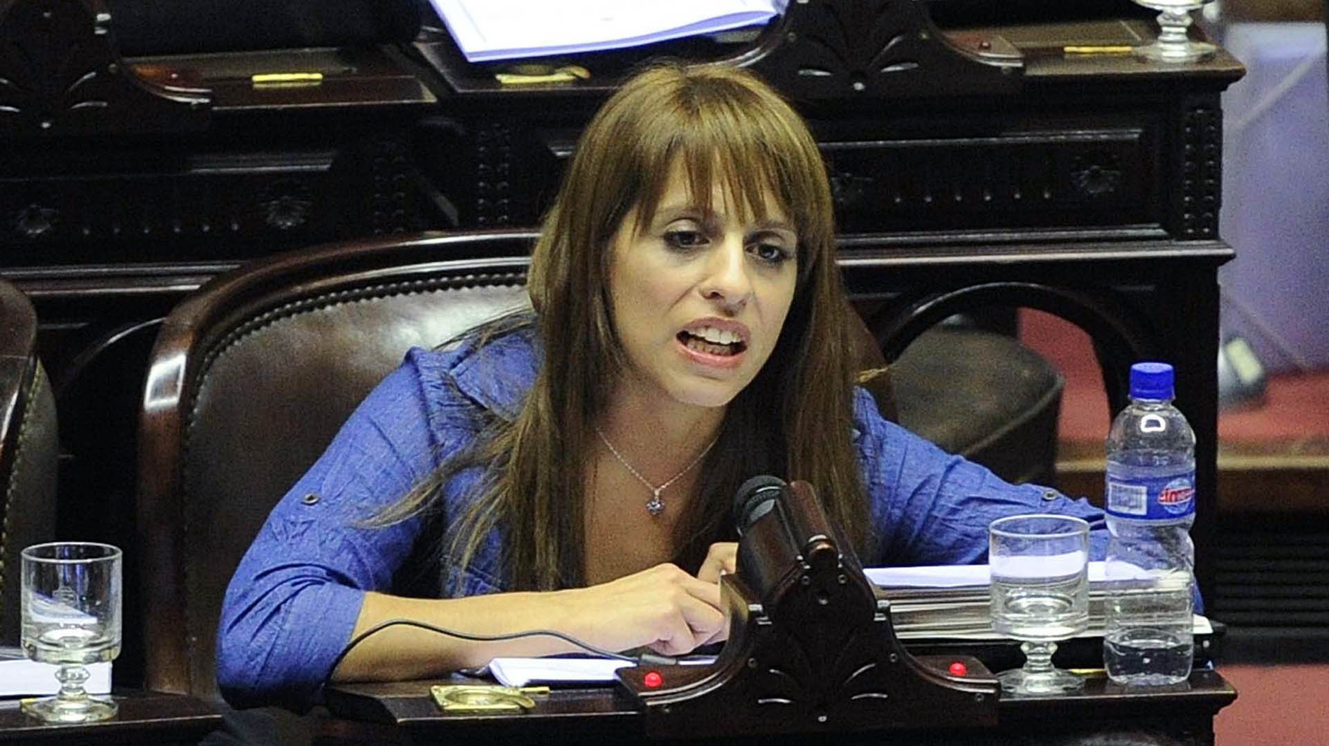 La diputada Victoria Donda fue una de las legisladoras que denunció al juez Guido Otranto. (Télam)