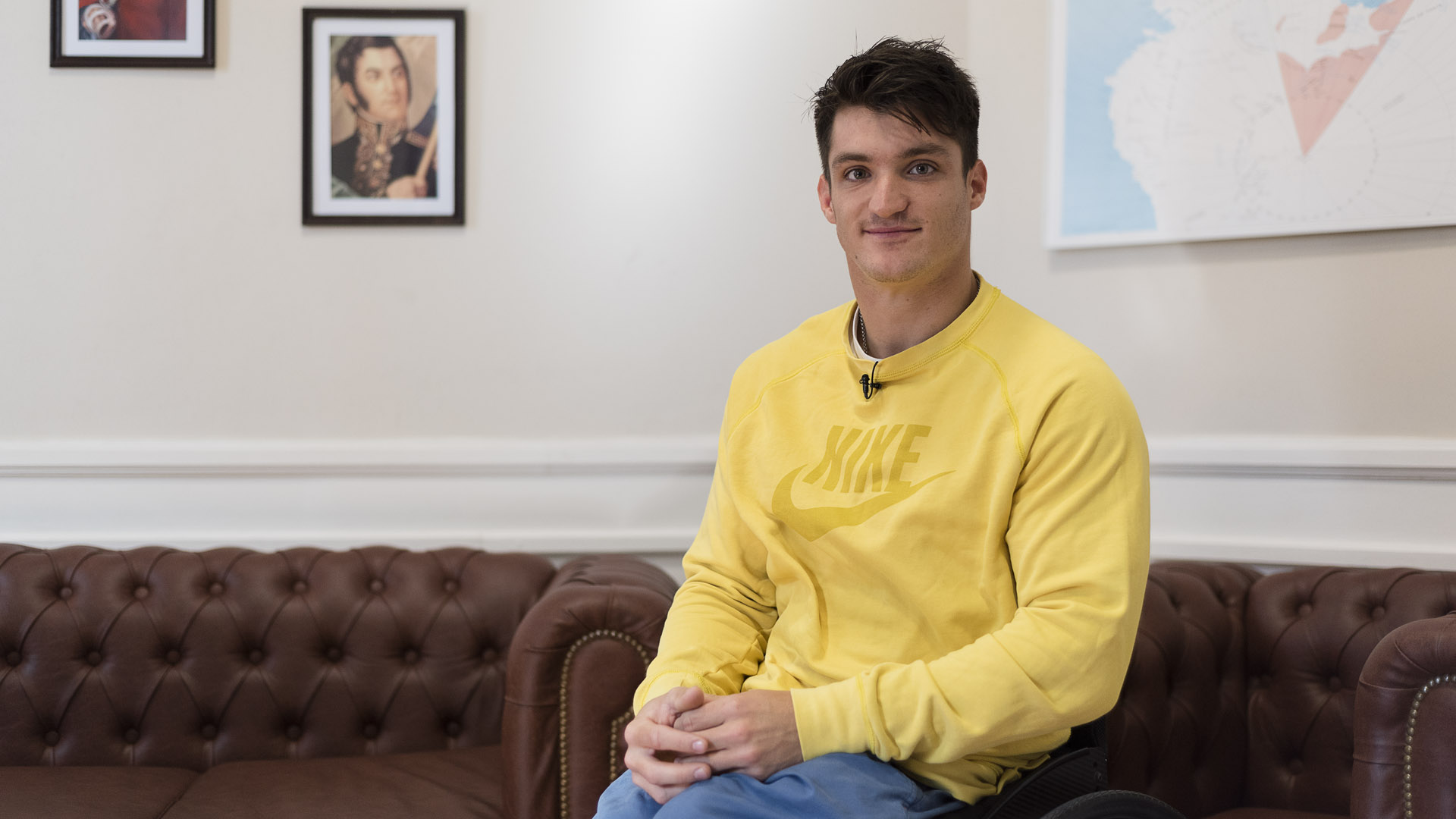 El cordobés comenzó a jugar al tenis a los seis años (Adrián Escándar)