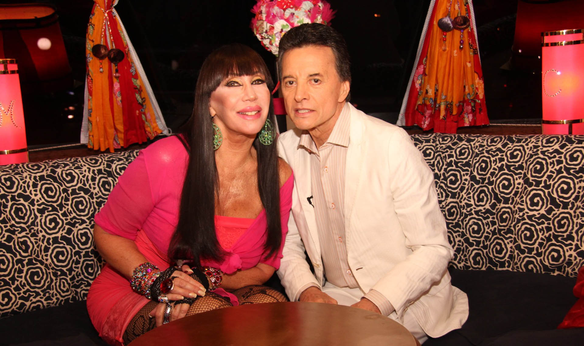 Moria Casán y Palito Ortega