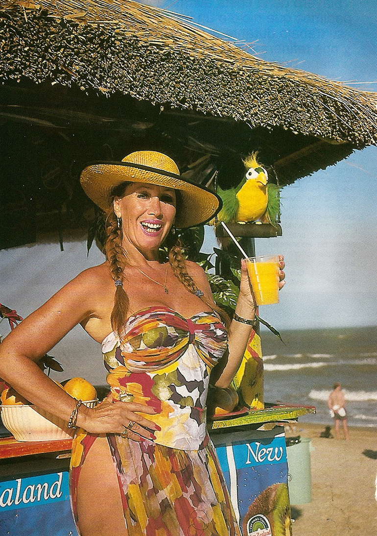 Moria Casán en Mar del Plata