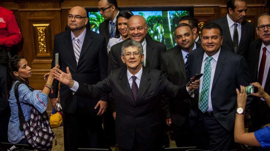 Henry Ramos Allup deja la presidencia de la Asamblea Nacional